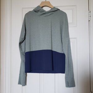 REI Co-op Women's Colorblock Hooded Pullover with Thumb Holes - Size Small